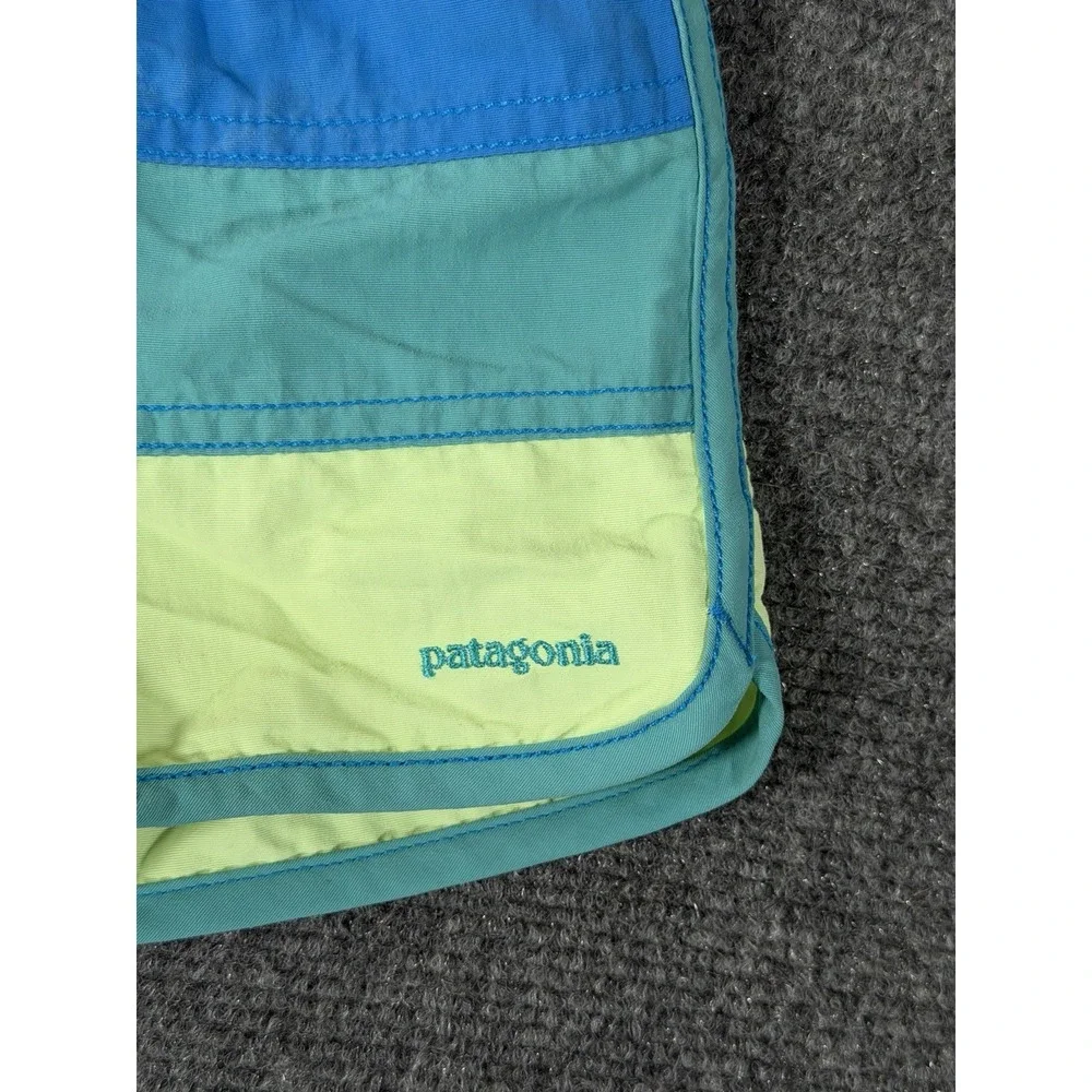 Patagonia Baby Boardshorts 6-12 Months Blue Swim Shorts Quick Dry
